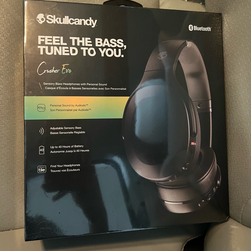 Crusher Evo Sensory Bass Headphones with Personal Sound